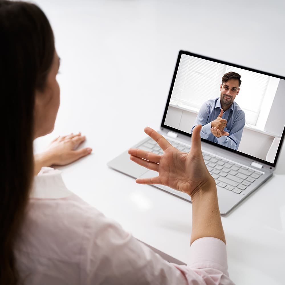 TrustCloud Inclusive Onboarding. Agents specialized in sign language